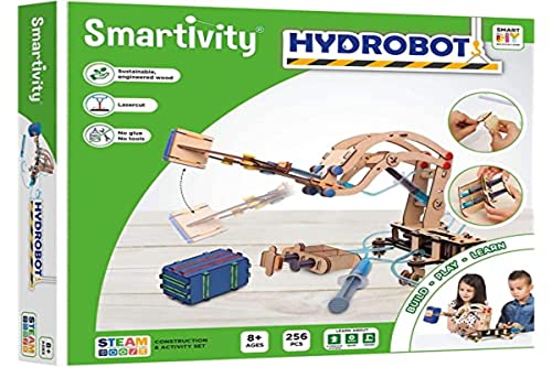 Smartivity Hydrobot - Pump it Move it Hydraulic Crane Eco-Friendly Construction Set von Smartivity