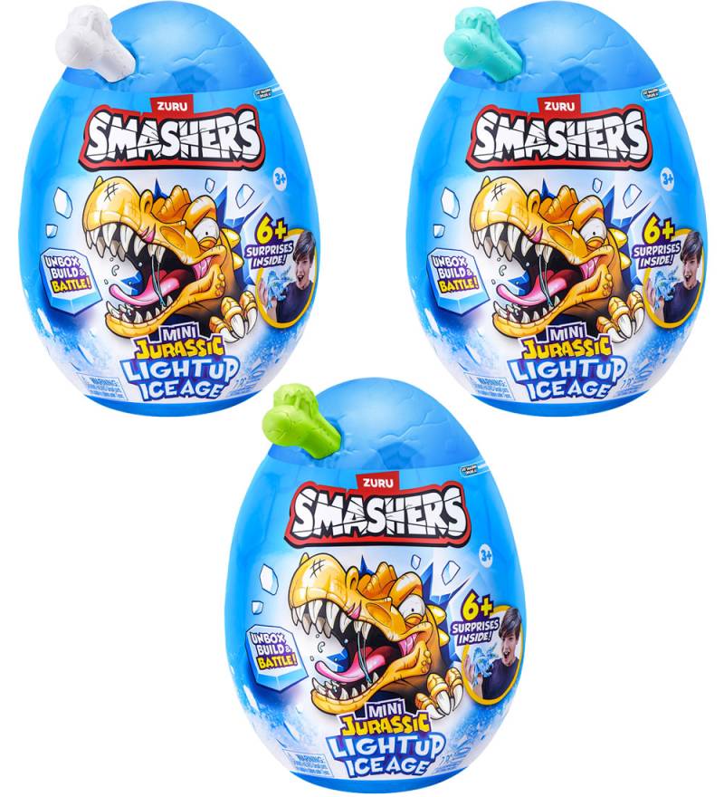 Smashers - Mini Jura Light Aufwärts - Dino Ice Zeitalter-Ei - So - Smashers - One Size - Dinosaurier Smashers - Mini Jura Light Aufwärts - Dino Ice Zeitalter-Ei - So - Smashers - One Size - Dinosaurier von Smashers