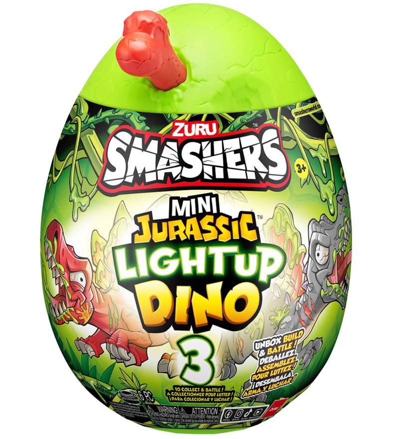 Smashers - Mini Jurassic Light Up Dino Egg - Smashers - One Size - Dinosaurier Smashers - Mini Jurassic Light Up Dino Egg - Smashers - One Size - Dinosaurier von Smashers