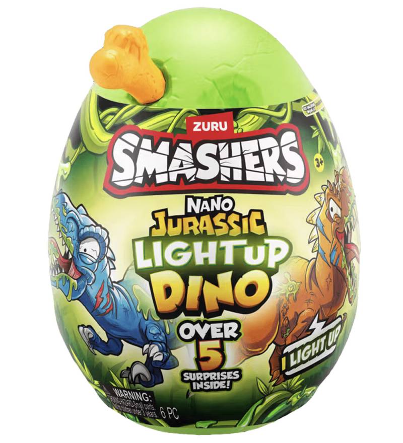Smashers - Nano Jurassic Light Oben Dino Ei - Smashers - One Size - Dinosaurier Smashers - Nano Jurassic Light Oben Dino Ei - Smashers - One Size - Dinosaurier von Smashers