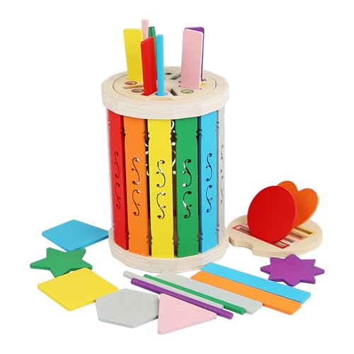 Smavles Kinder Montessori Spielzeug Holz Farbe Form Sortierspielzeug, Montessori Spielzeug Holzspielzeug Spiele Kinderspielzeug Baby Sensorik Spielzeug für Kinder 12-36 Monate alt pädagogisches Lernen Smavles Kinder Montessori Spielzeug Holz Farbe Form Sortierspielzeug, Montessori Spielzeug Holzspielzeug Spiele Kinderspielzeug Baby Sensorik Spielzeug für Kinder 12-36 Monate alt pädagogisches Lernen von Smavles