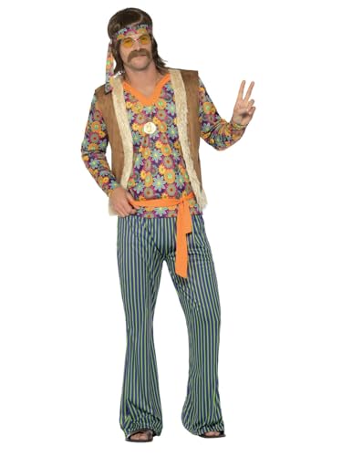 60s Singer Costume, Male (XL) von Smiffys