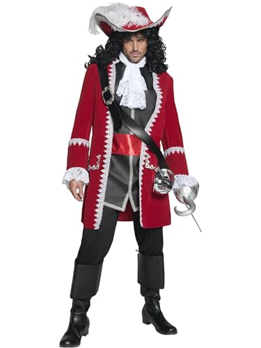 Deluxe Authentic Pirate Captain Costume (M) von Smiffys
