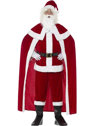 Deluxe Santa Claus Costume with Trousers (L) von Smiffys