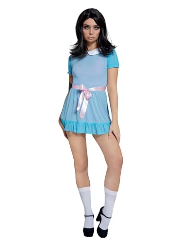 Fever Freaky Twin Costume, with Dress & Socks, (M) von Smiffys