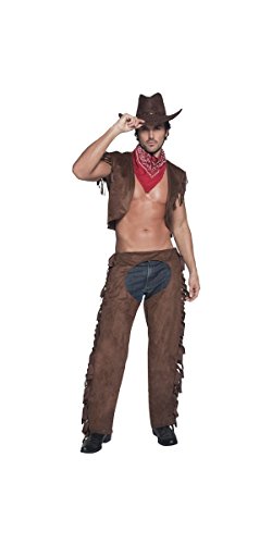 Fever Male Ride Em High Cowboy Costume (M) von Smiffys