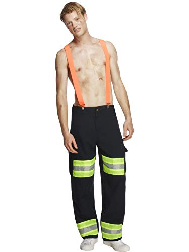 Fever Male Firefighter Costume (M) von Smiffys