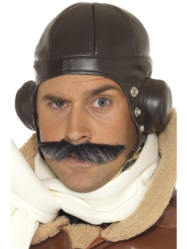 Fliegerkappe Braun, One Size Fliegerkappe Braun, One Size von Smiffys