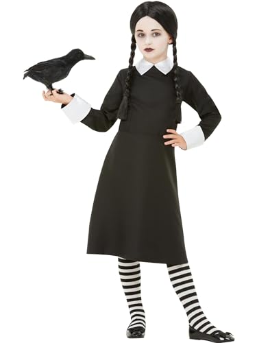 Gothic School Girl Costume, Black (M) von Smiffys