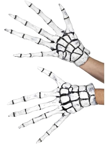 Grim Reaper/Skeleton Gloves von Smiffys