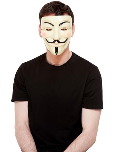 Smiffys Vendetta-Maske, auf dem Gummizug Smiffys Vendetta-Maske, auf dem Gummizug von Smiffys