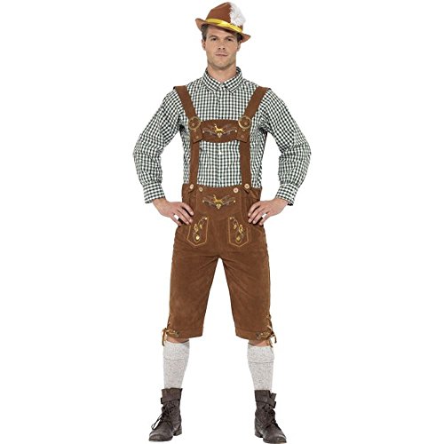 Deluxe Traditional Hanz Bavarian Costume (L) von Smiffys