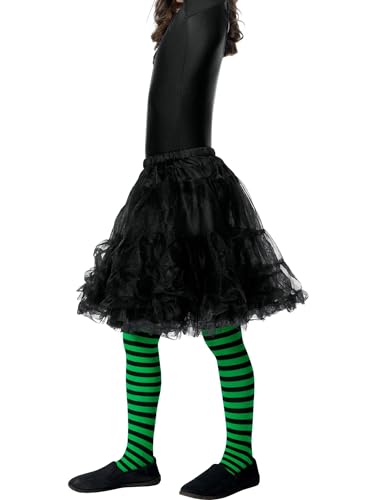 Smiffys Böse-Hexe-Strumpfhose, Kinder, Grün und Schwarz, Alter 6-12 Smiffys Böse-Hexe-Strumpfhose, Kinder, Grün und Schwarz, Alter 6-12 von Smiffys