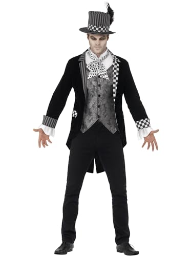 Deluxe Dark Hatter Costume (M) von Smiffys