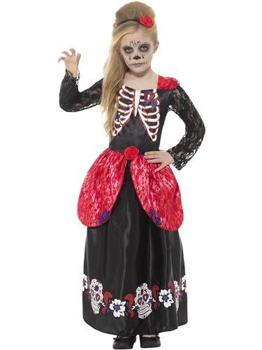 Deluxe Day of the Dead Girl Costume (S) von Smiffys