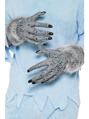 Smiffys Fellhände Werwolf, Grau, PVC Smiffys Fellhände Werwolf, Grau, PVC von Smiffys