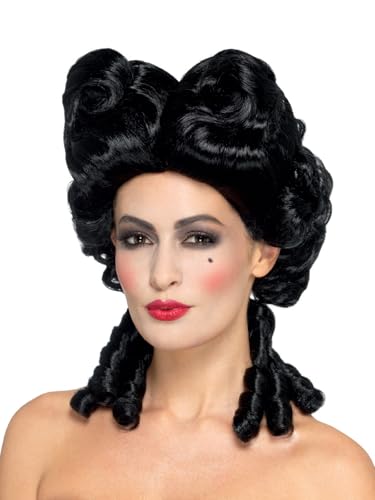 Smiffys Gothic-Barock-Perücke, Schwarz Smiffys Gothic-Barock-Perücke, Schwarz von Smiffys