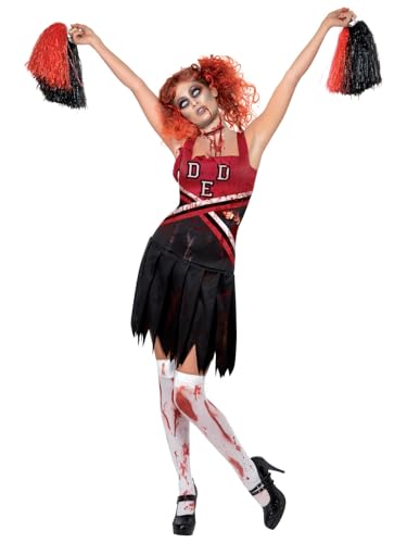 High School Horror Cheerleader Costume (M) von Smiffys