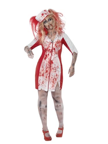 Smiffys Zombiekostüm Kurvige Krankenschwester, mit Kleid und Kopfteil Smiffys Zombiekostüm Kurvige Krankenschwester, mit Kleid und Kopfteil von Smiffys