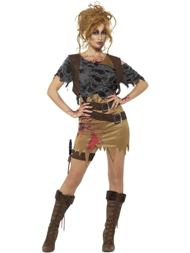 Halloween! Smiffys Zombiekostüm Polizistin, mit Rock, Bluse mit Krawatte und Mütze Halloween! Smiffys Zombiekostüm Polizistin, mit Rock, Bluse mit Krawatte und Mütze von Smiffys