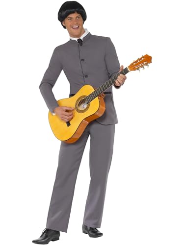 Fab Four Iconic Costume, Grey, with Jacket & Trousers, (M) Fab Four Iconic Costume, Grey, with Jacket & Trousers, (M) von Smiffys