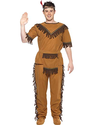 Indianerkost�m braun Indianer H�uptling Apache Herren Kost�m Gr L Indianerkost�m braun Indianer H�uptling Apache Herren Kost�m Gr L von Smiffys