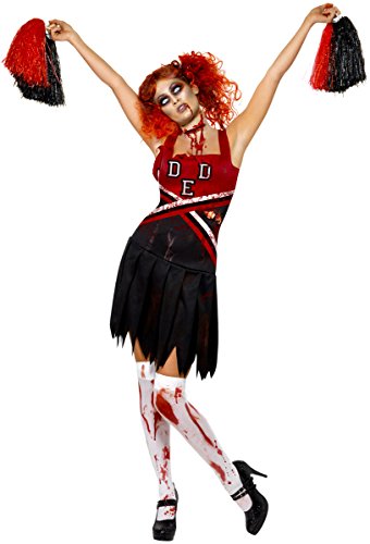 High School Horror Cheerleader Costume (XS) von Smiffys