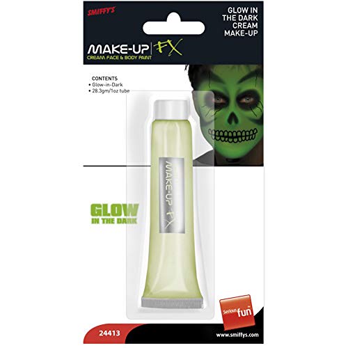 Makeup leuchtend Glow Leuchtcreme Halloween Karneval von Smiffys
