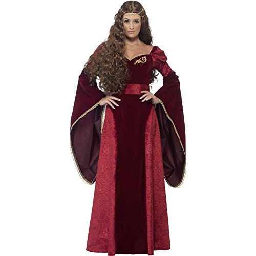 Deluxe Medieval Queen Costume (L) von Smiffys