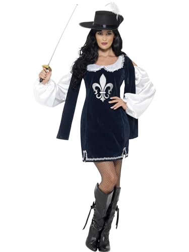 Musketeer Female Costume (L) von Smiffys