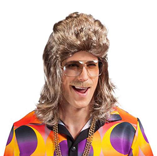 Perücke: Rocker, blond von Smiffys