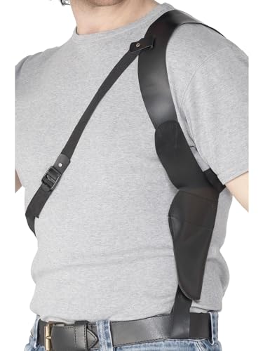 Pistolenhalter Lederlook Holster zum Polizei Agent Kost�m von Smiffys