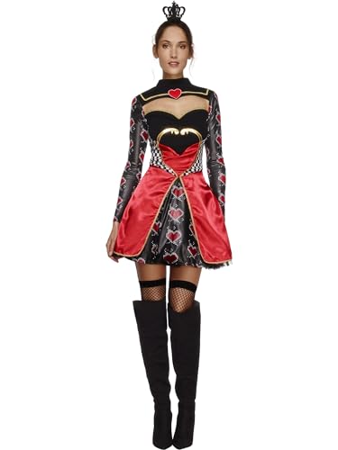 Fever Queen Of Hearts Costume (M) von Smiffys
