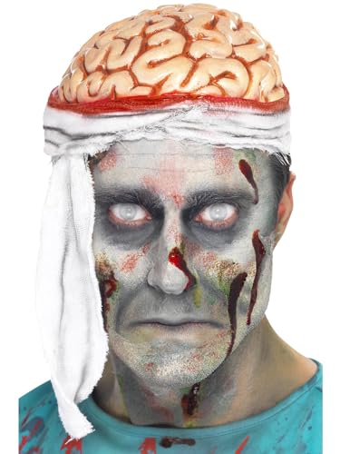 Bandage Brain Hat, Flesh von Smiffys