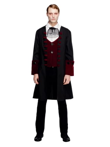Male Fever Gothic Vamp Costume (L) von Smiffys