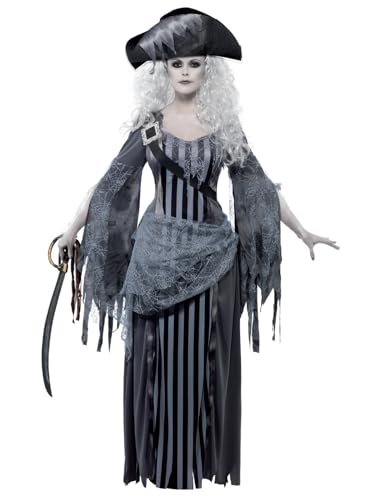Halloween! Smiffys Kostüm Geisterschiffprinzessin, Grau, mit Kleid und Hut Halloween! Smiffys Kostüm Geisterschiffprinzessin, Grau, mit Kleid und Hut von Smiffys