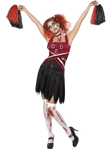 High School Horror Cheerleader Costume (XS) von Smiffys