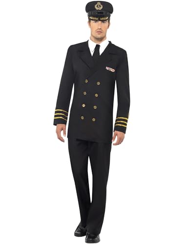 Navy Officer Costume (L) von Smiffys