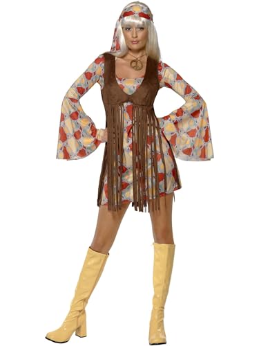 1960er Jahre Schickes Schätzchen mit Kleid und Fransen-Weste, Small 1960er Jahre Schickes Schätzchen mit Kleid und Fransen-Weste, Small von Smiffys