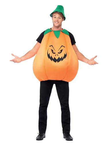 Smiffys Kostüm Kürbis, Orange und Grün, mit Überzieher und Hut Smiffys Kostüm Kürbis, Orange und Grün, mit Überzieher und Hut von Smiffys