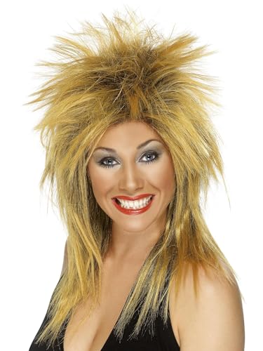 Rock Diva Wig, Ginger von Smiffys
