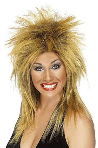 Rock Diva Wig, Ginger von Smiffys