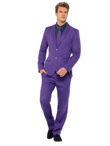 Purple Suit, Purple, with Jacket, Trousers & Tie, (L) von Smiffys