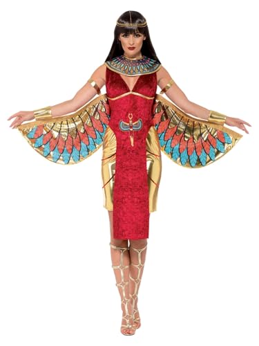 Smiffys Kostüm Agyptische Göttin, mit Kleid, Flügeln, Kragen und Kopfteil Smiffys Kostüm Agyptische Göttin, mit Kleid, Flügeln, Kragen und Kopfteil von Smiffys