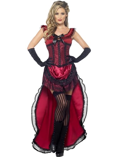 Deluxe Western Authentic Brothel Babe Costume (S) von Smiffys