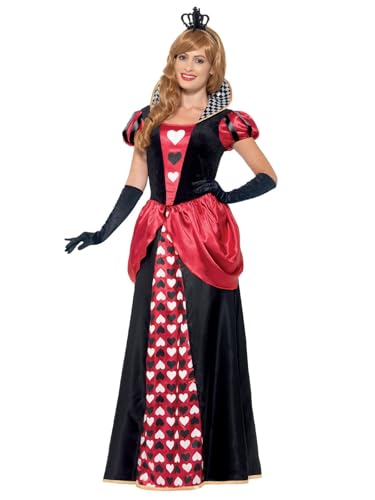 Smiffys Rote Königin Kostüm, Rot, mit Kleid & Krone Smiffys Rote Königin Kostüm, Rot, mit Kleid & Krone von Smiffys