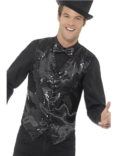 Sequin Waistcoat (S) von Smiffys