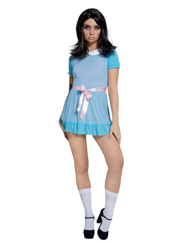 Smiffys Fever Verrückter Zwilling Kostüm, mit schier Kleid & Socken Smiffys Fever Verrückter Zwilling Kostüm, mit schier Kleid & Socken von Smiffys