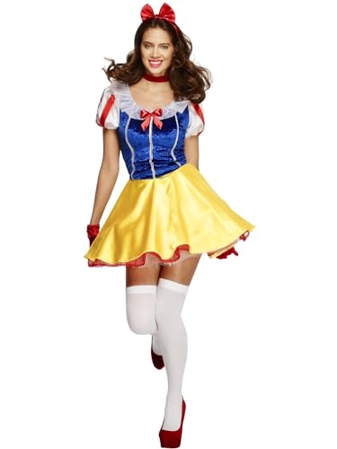 Smiffys Swinging 60er Damenkostüm, mit Kleid und Mütze, Rosa & Schwarz, S Smiffys Swinging 60er Damenkostüm, mit Kleid und Mütze, Rosa & Schwarz, S von Smiffys