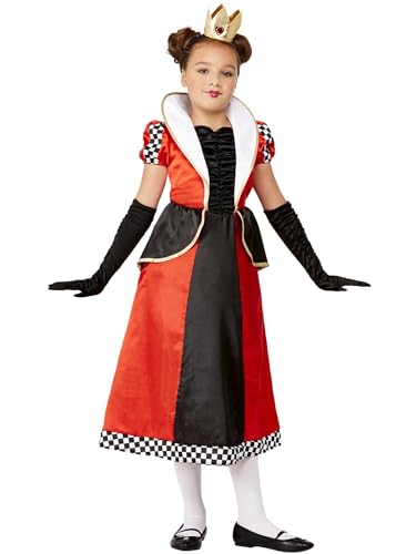 Smiffys Kostüm Herzdame, Rot, Kleid und Stirnband Smiffys Kostüm Herzdame, Rot, Kleid und Stirnband von Smiffys